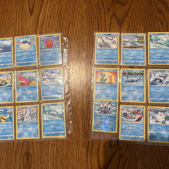 36 blue Pokémon cards - Picture 1 of 2